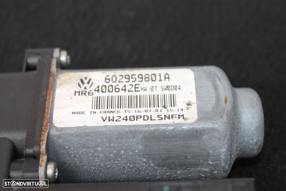 Motor Elevador Vidro Volkswagen Polo - 4