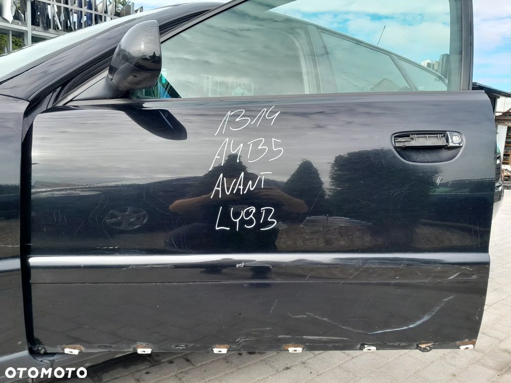 AUDI A4 B5 DRZWI LEWE PRZEDNIE LEWY PRZÓD KOLOR: LY9B - 2