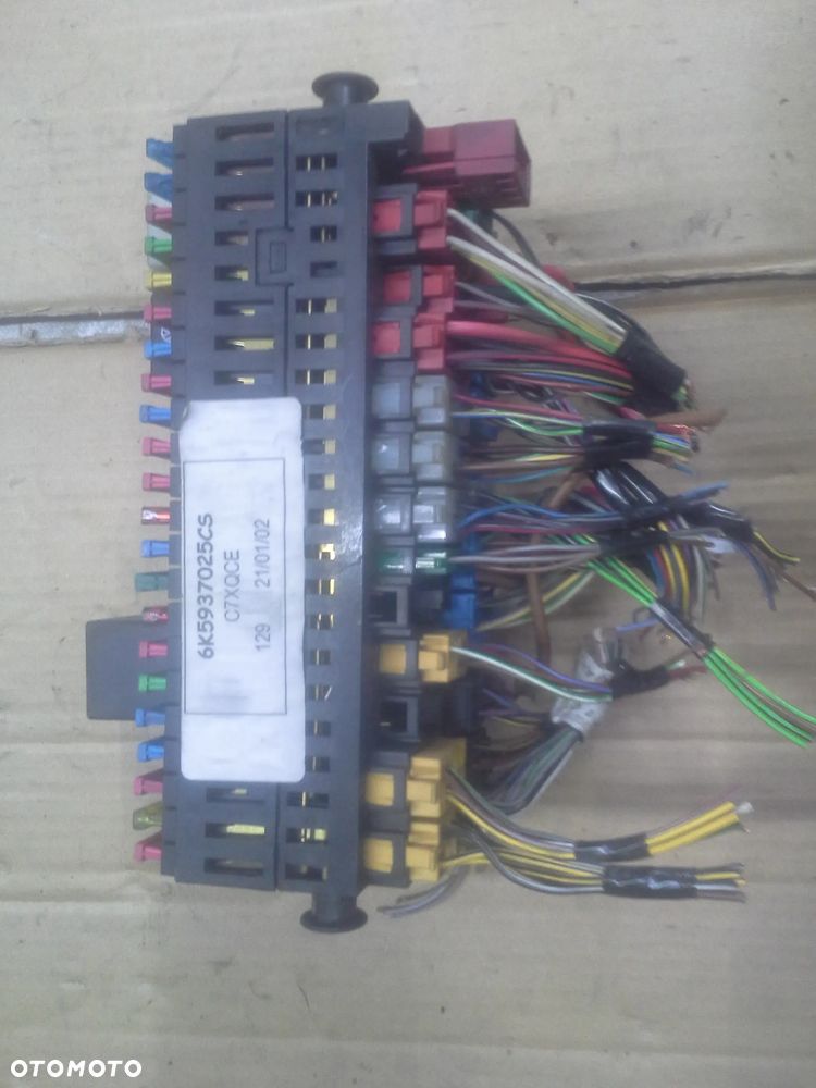 Volkswagen Caddy II 1.9 SDi zestaw startowy komputer 0281010007  038906013AN - 15