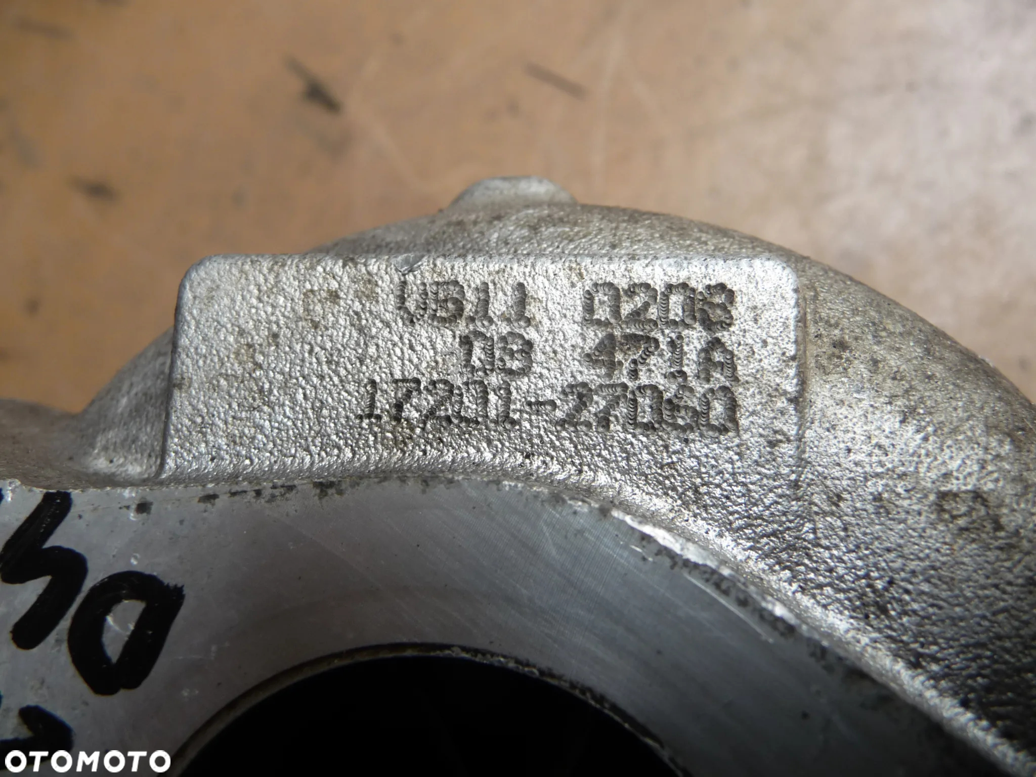 TOYOTA COROLLA E12 2.0 D4D TURBINA TURBOSPRĘŻARKA 17201-27060 - 3