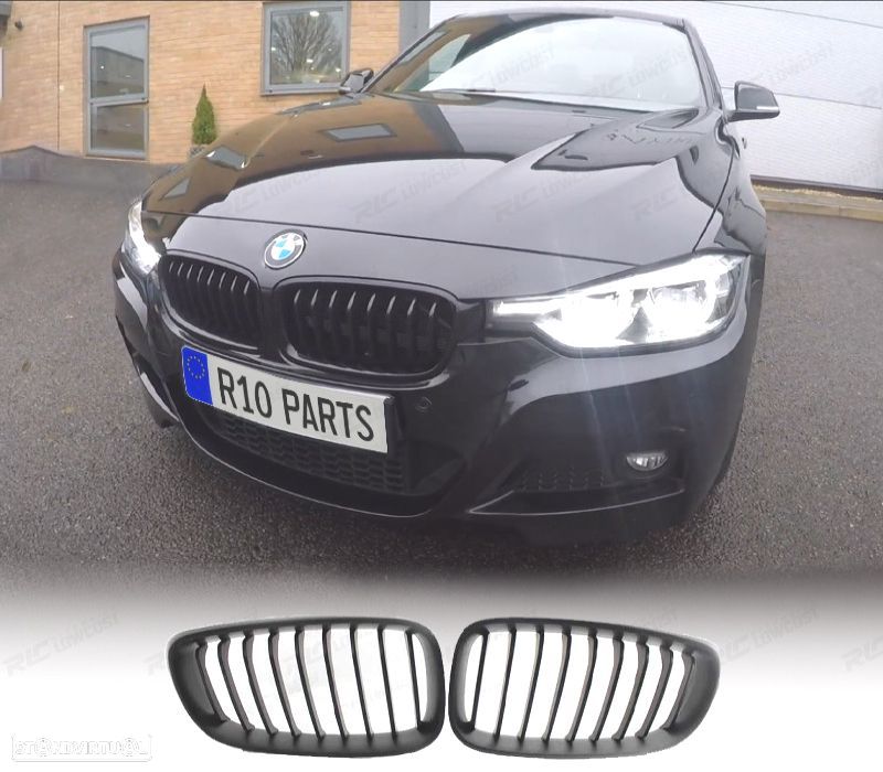 GRELHAS BMW SÉRIE 3 F34 13- GRAN TURISMO PRETO - 1