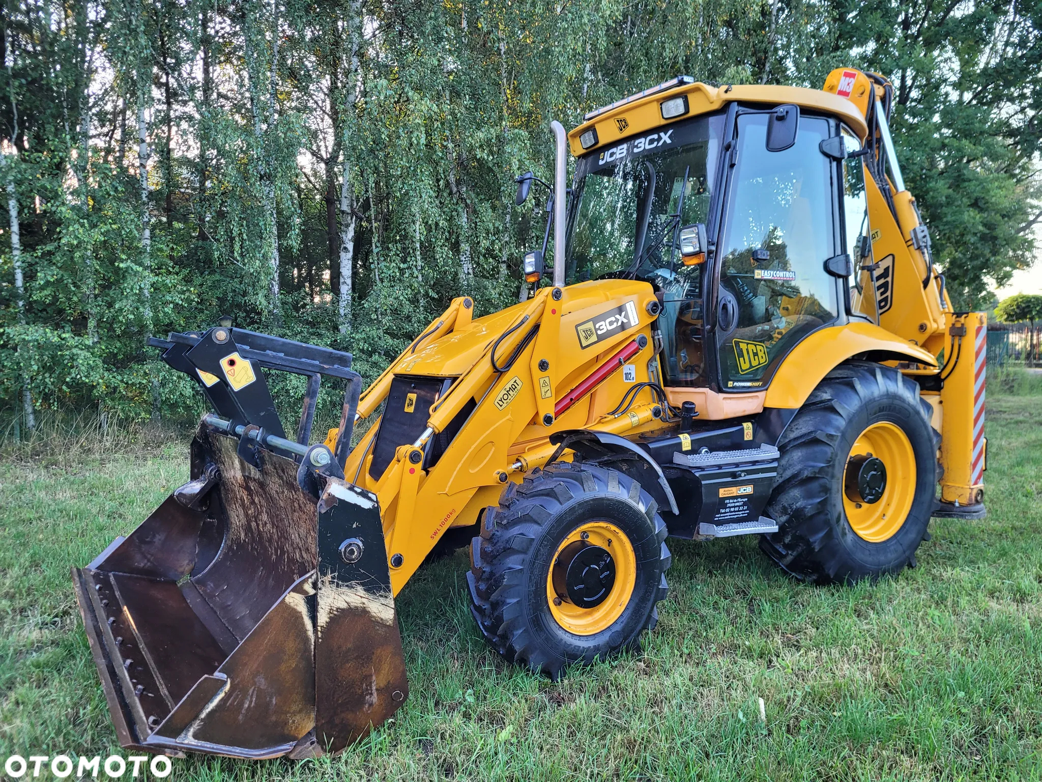 JCB 3CX  Dzoystiki //5517MTH!!!// SUPER STAN// Koparko-Ładowarka - 3
