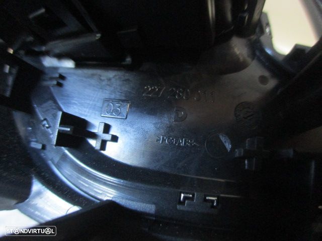 Grelha Friso 227280011 TOYOTA PROACE 2 M FOURGON LONG 2018 1.6D4D 115CV 5P CINZENTO ESCURO MEIO GRE VENTILAÇÃO CONSOLA CENTRAL - 3