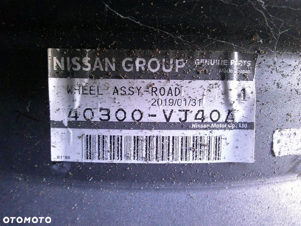 NISSAN J16x6J.6x139,7x100 nissan navara felga nowa r16  4030037g00  40300-vj40a - 2