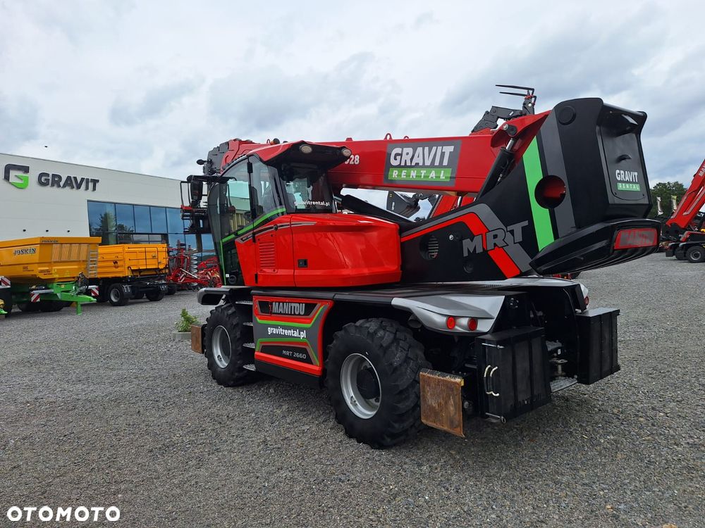 Manitou ładowarka teleskopowa obrotowa MRT 2660 Vision + - 4