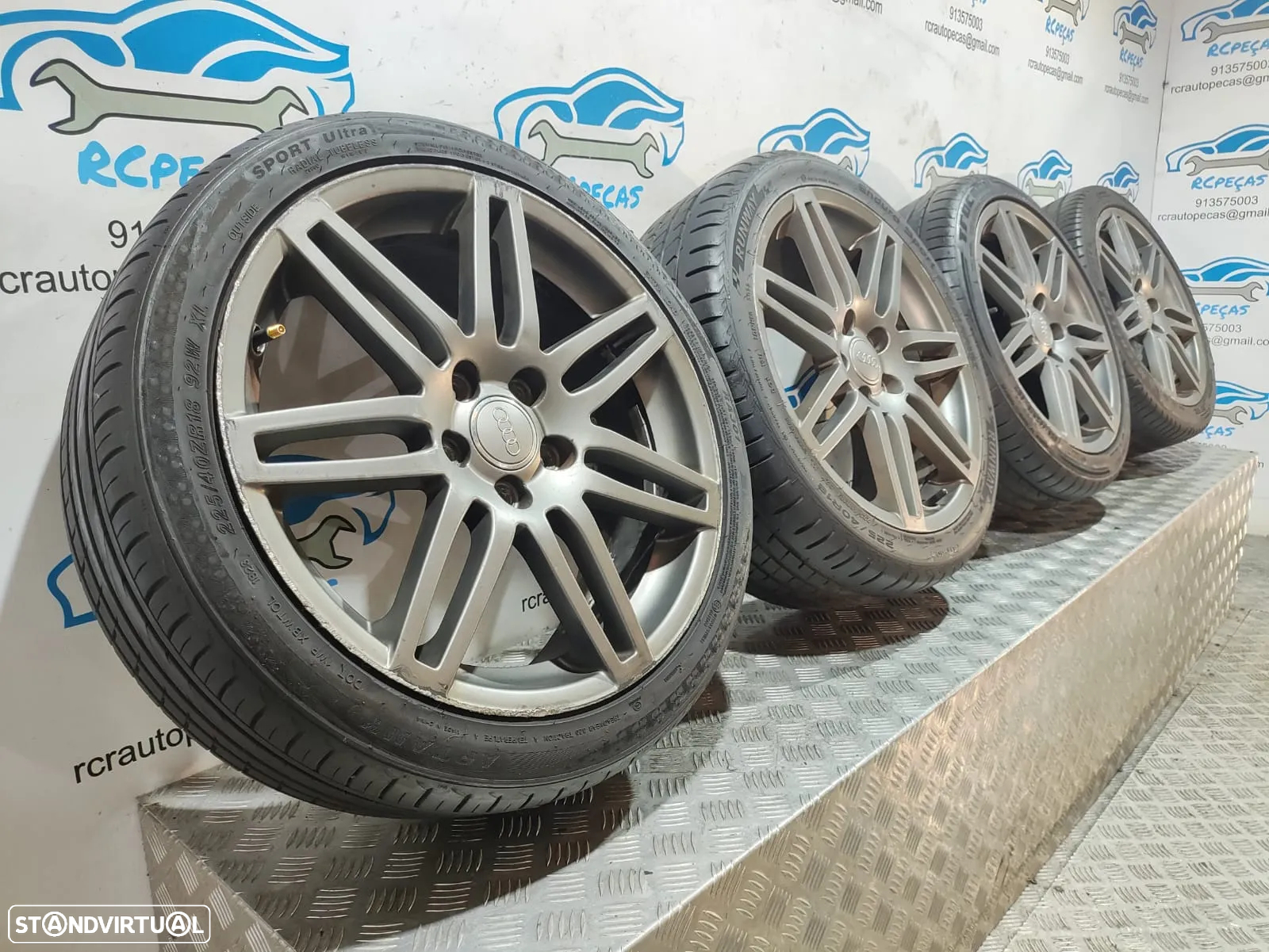- Jantes 18 Ronal Originais Audi A3 8P 7,5J ET54 5x112 - 2