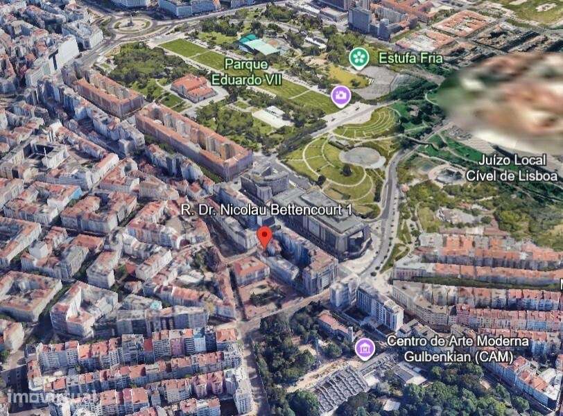 T1 com Terraço privativo nas Av. Novas, zona Corte Inglês, Metro S. Se - Grande imagem: 3/35