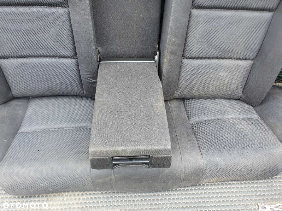 Fotele Fotel Kanapa Skladana Welur Czarny Soul Audi A4 B6 Sedan Kombi - 17