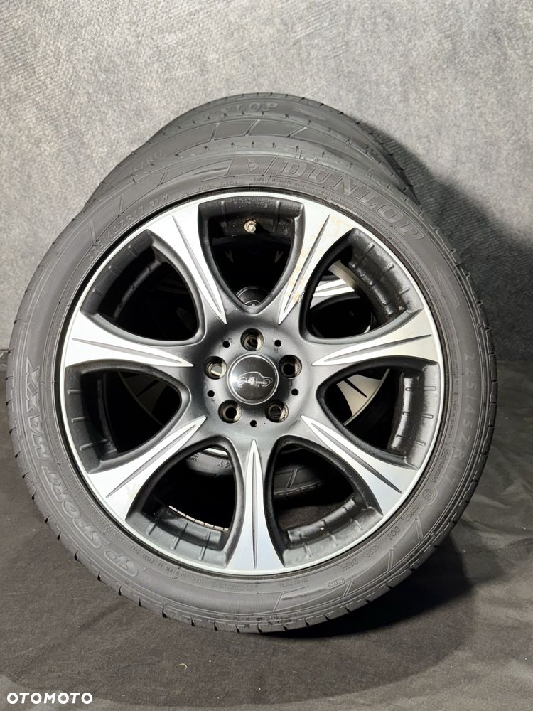 Alufelgi 5x100 17 cali 7.5J ET35 seat leon skoda rapid fabia scala - 4