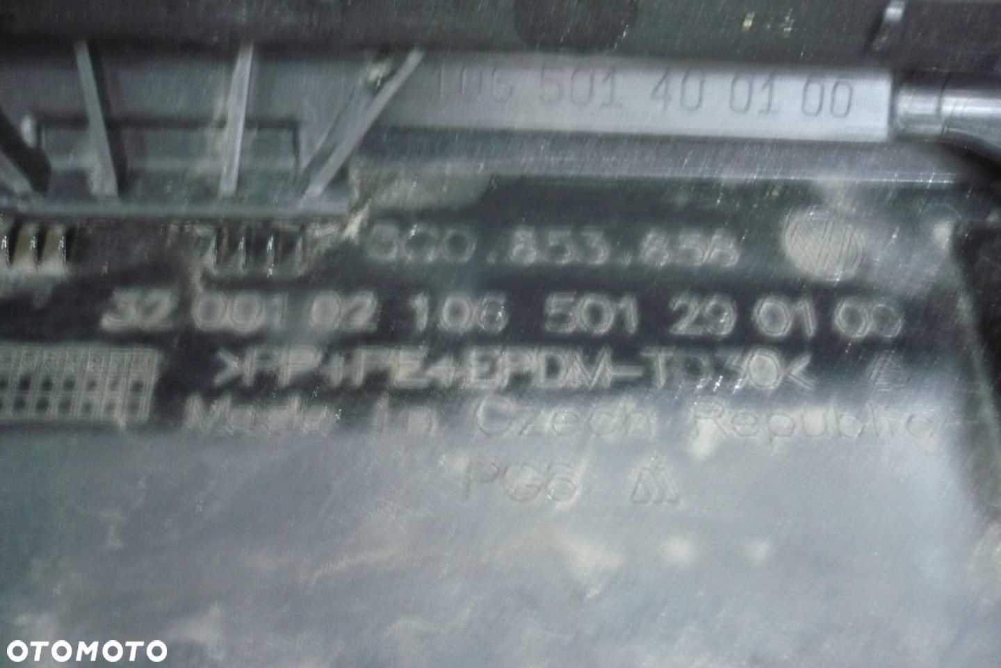 VW Passat B8 listwa progowa prawa 3G0853858 - 4