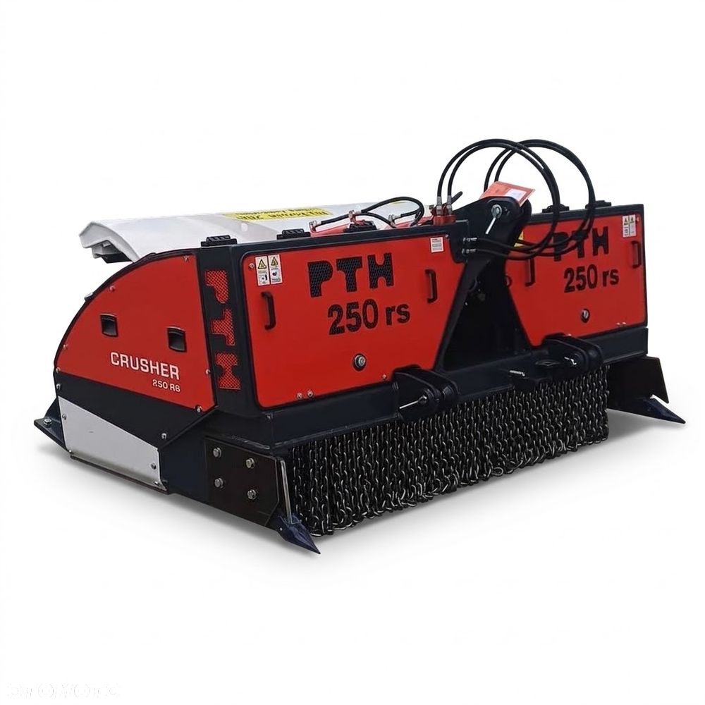Kruszarka Kamieni PTH Crusher 250 Do Granitu, Asfaltu, Betonu HARDOX  140–500 KM - 4