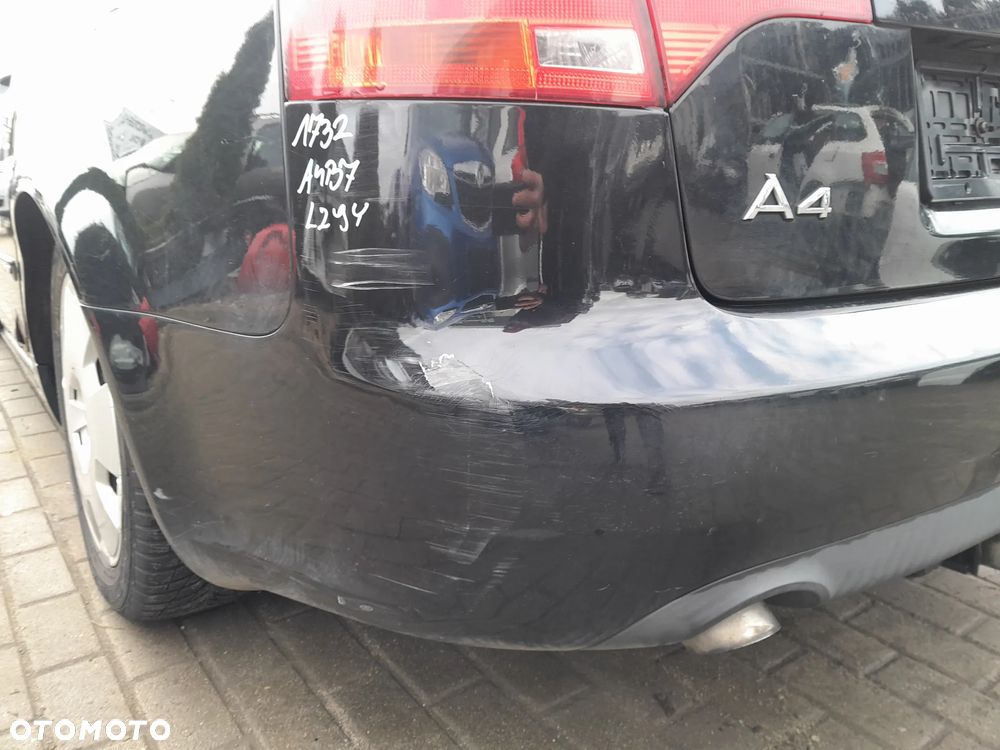 AUDI A4 B7 ZDERZAK TYLNY TYŁ 2 RURKA KOLOR: LZ9Y - 8