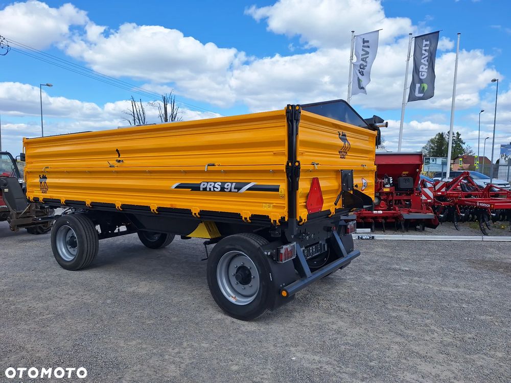 Wielton Przyczepa rolnicza burtowa PRS-2/W9 LONG, 9 ton, nowa, gwarancja 24 m-ce! - 4