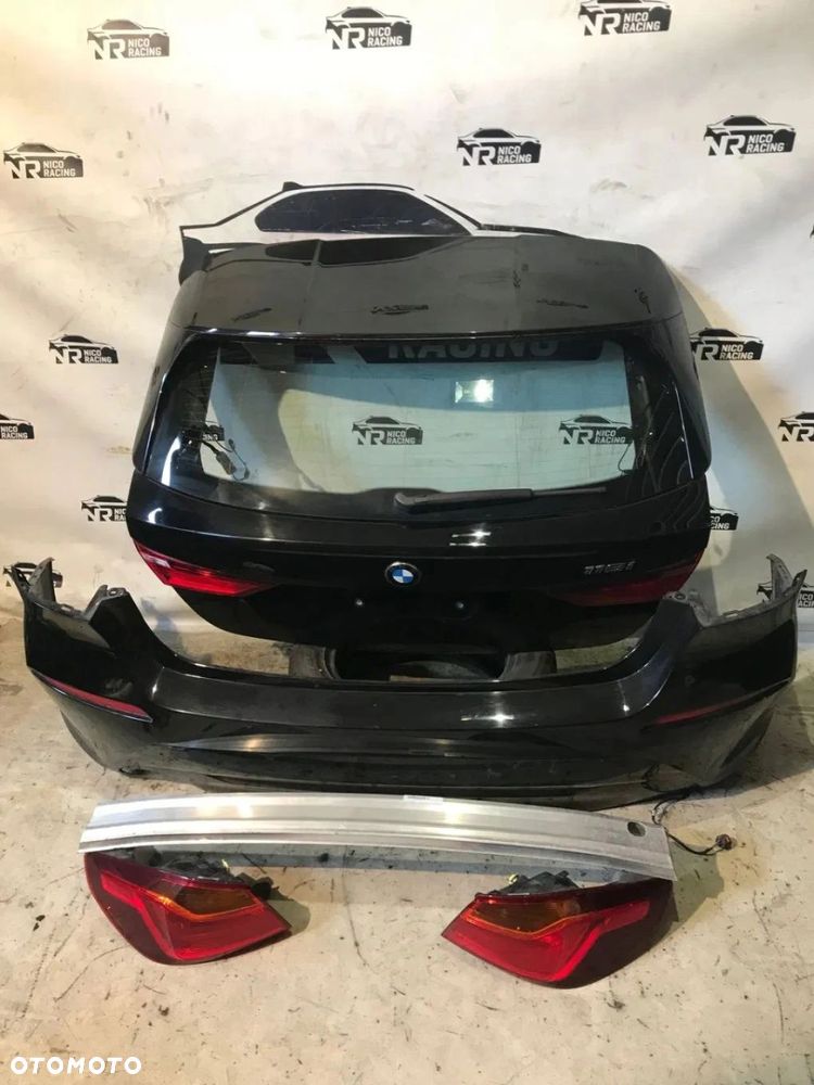 ĆWIARTKA LEWA PRAWA TYŁ KLAPA ZDERZAK LAMPY KOMPLET BMW 1 F40 SCHWARZ 2 668