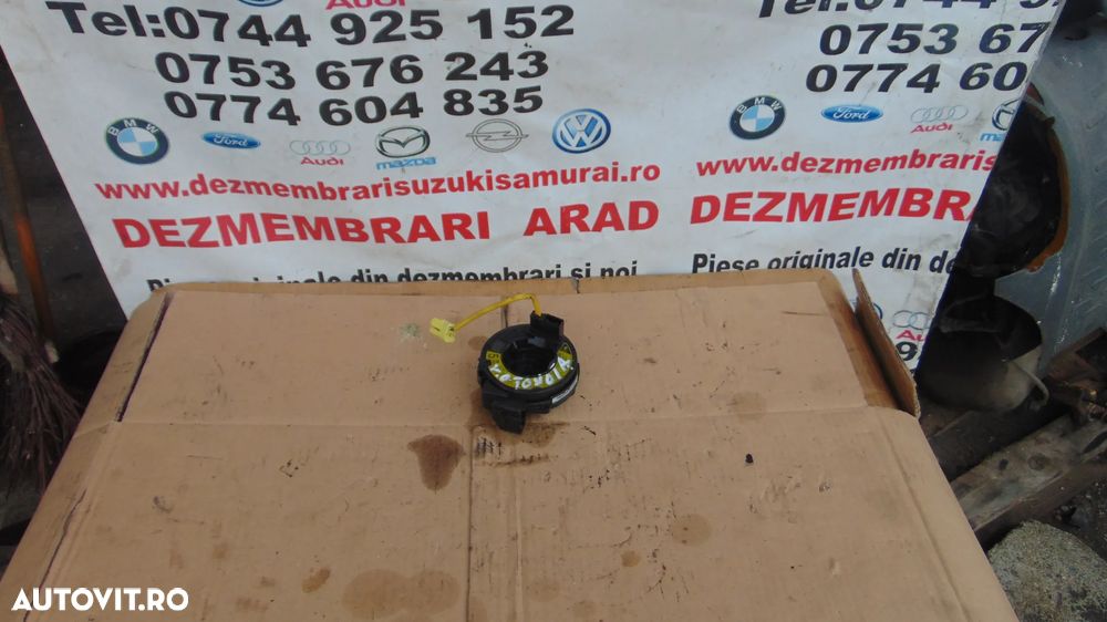 Spirala volan toyota corolla verso senzor unghi volan banda volan dezmembrez - 1