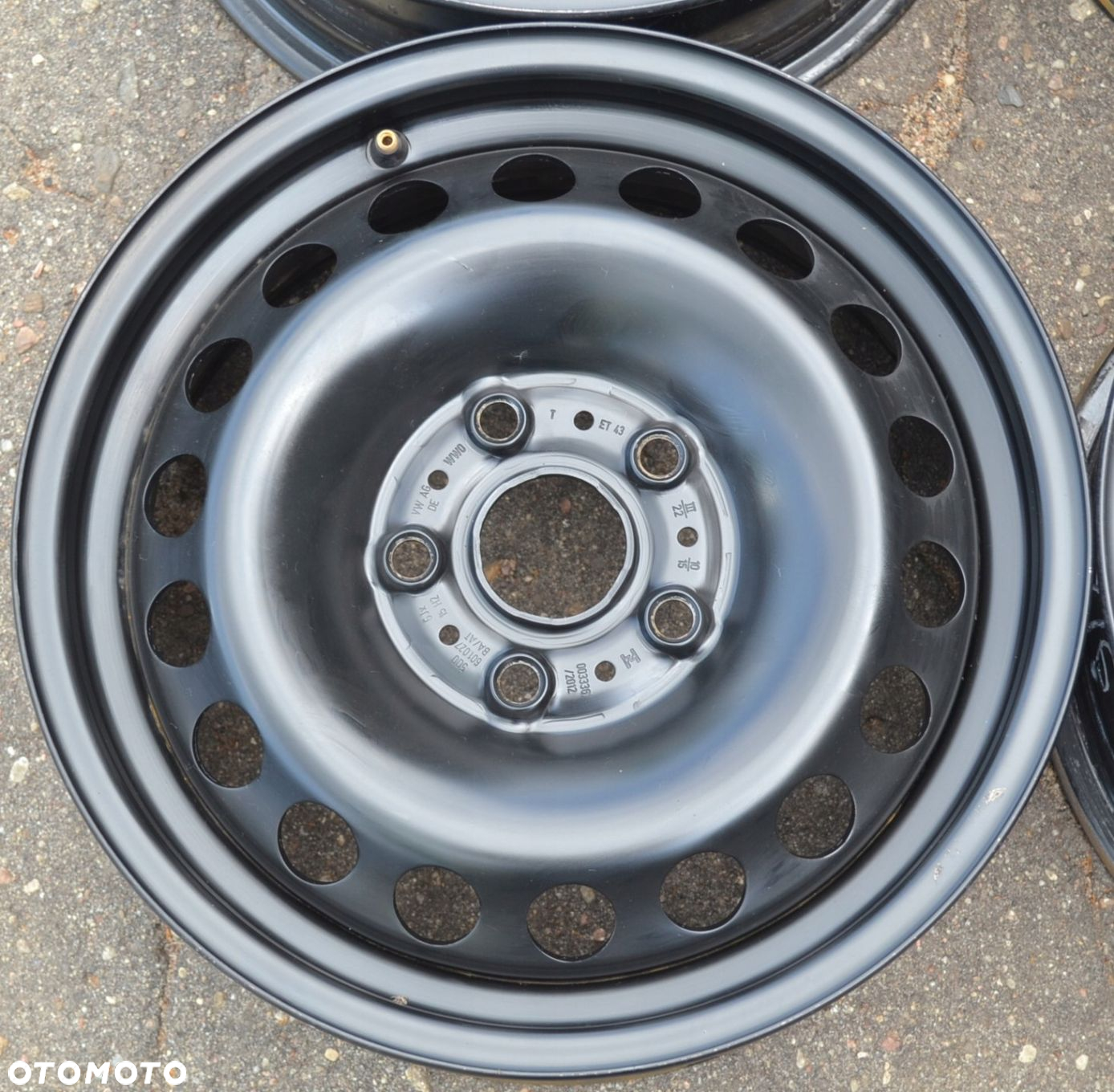 FELGA STALOWA VW SKODA SEAT 5x112 6J15 ET 43 x1szt F-416 - 6