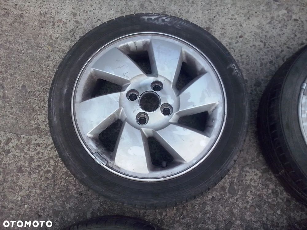 15” - ALU felgi - 4x100 r15 cali - KIA Picanto - Aluminiowe : Toyota Aygo Yaris Corolla Kia Suzuki Swift Hyundai i20 , i10 - stan: BDB + GWARANCJA !! + możliwy  MONTAŻ !! - 5