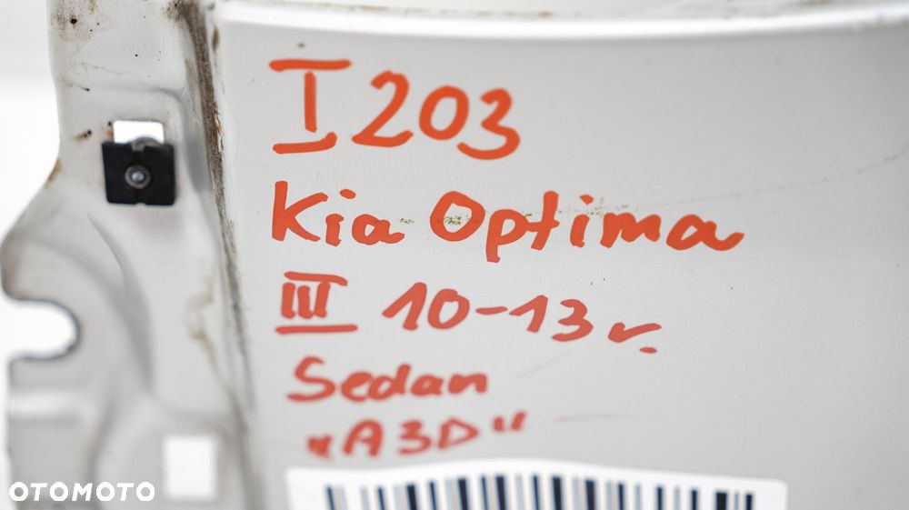 Błotnik lewy przód przedni kia optima iii 10-13r a3d - 10