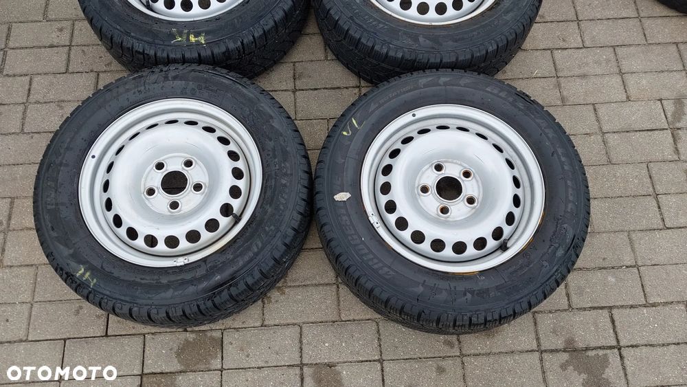 Komplet Kol zimowych Bridgestone VW T5 T6 TRANSPORTER 215/65/16C 7H0601027D - 2