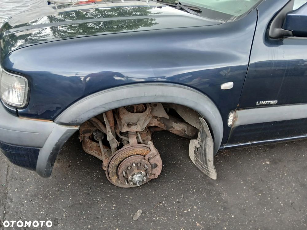 Opel Frontera 2001 rok Zderzak, maska, lampy, błotnik lewy. - 5