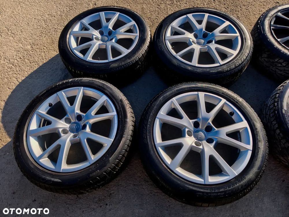 5x112 Felgi Aluminiowe Alufelgi Koła Zimowe Zima 18 AUDI 4G0 A6 C7 C6 C5 A4 B8 B9 B7 B6 B5 Q5 Q3 A8 D2 D3  VW Skoda Seat Legnica ALU-RAD - 1
