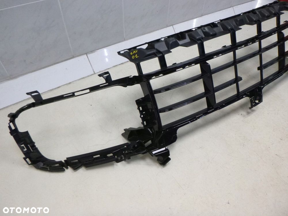 PORSCHE CAYENNE 9Y0 KRATKA ZDERZAKA ATRAPA CHŁODNICY GRILL ORYGINAŁ - 3