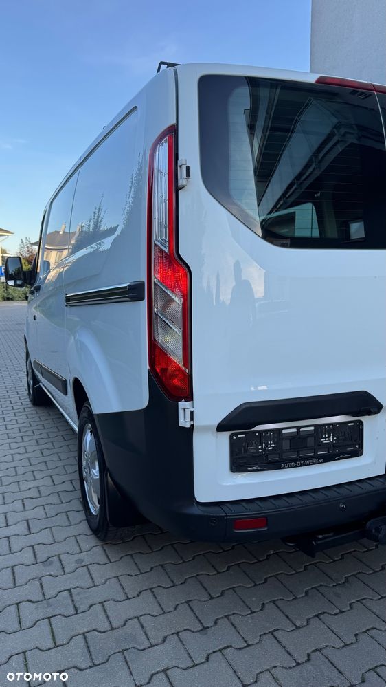 Ford Transit Custom L2H2 średni  xenon kamera idealny 2.2TDCI blaszak krótki L1H2 VAT FV faktura 23% 3 miejsca / osobowy blaszak podwójne drzwi z obu stron - 16