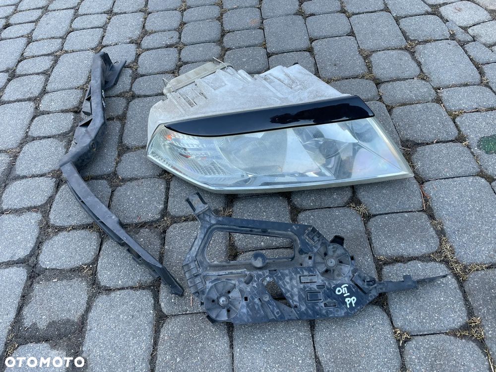 SKODA OCTAVIA II PRZÓD KOMPLETNY MASKA BŁOTNIK LAMPA REFLEKTOR PAS BŁOTNIK LEWY przedni GRILL lampa reflektor LEWA PRAWA 9910 sportline - 11