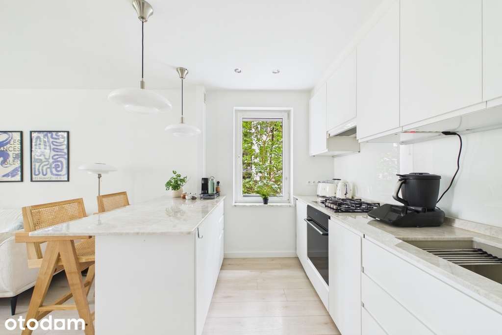 Saska Kępa | 3 pokoje | 55,7 m² + piwnica | widok