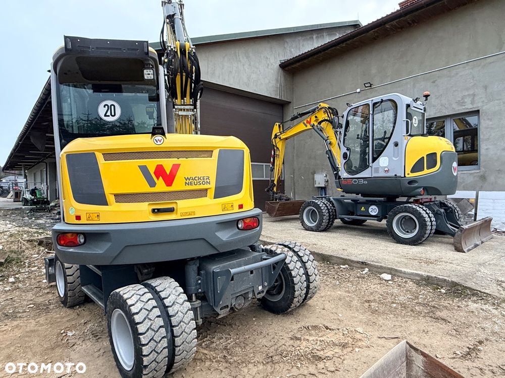 Wacker Neuson Koparka Kołowa 6 TON Wacker NEUSON 6503 -2 Pług Ramię Long 3 Łamane POWERTILT Lenhoff MS03 6503 ew65 - 32