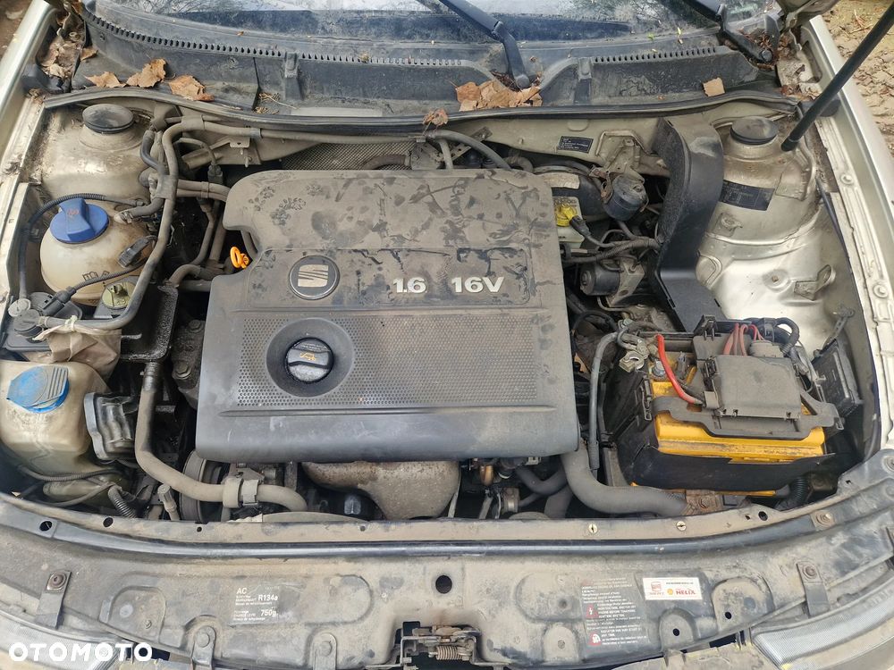 seat toledo II silnik 1.6 16v BCB skrzynia ERT sanki belka przód tył wahacz zacisk zwrotnica - 2