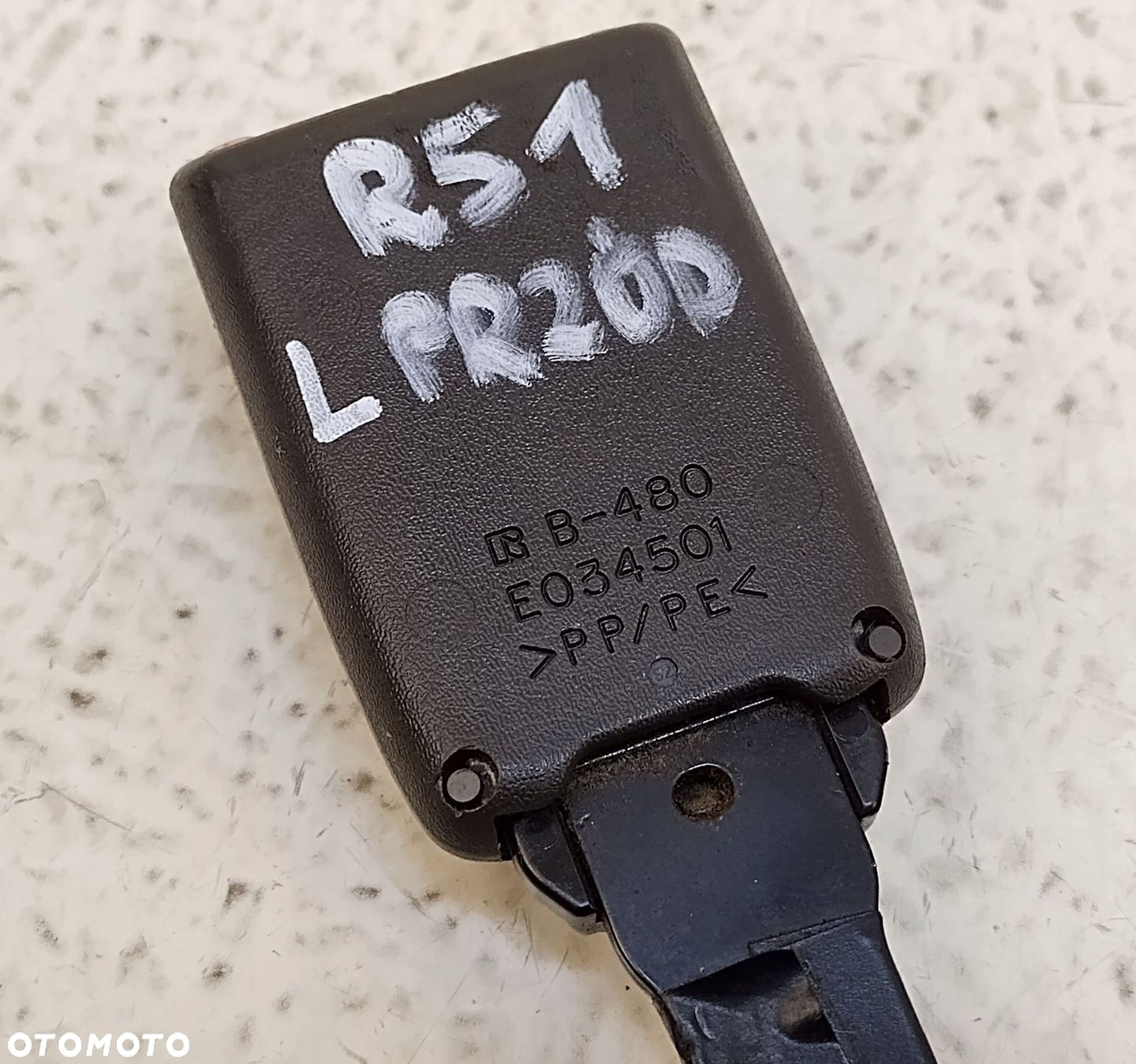 NISSAN PATHFINDER R51 KLAMPA ZAPINKA PASA BEZPIECZEŃSTWA FOTELA LEWY PRZÓD - 5