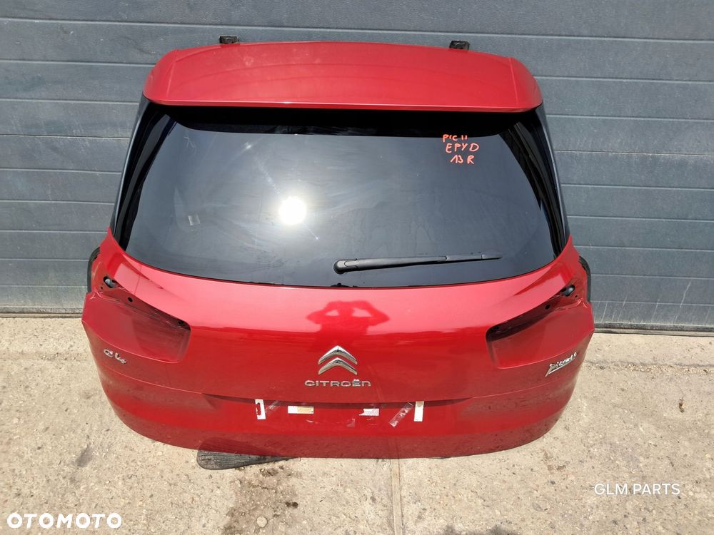 citroen c4 picasso ii - krótki klapa tylna bagażnika epyd 13 rok - 2