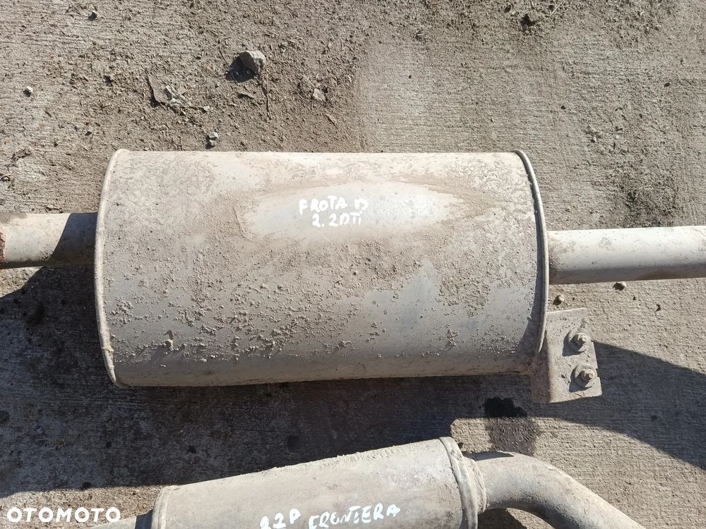 Tłumik wydech końcowy środkowy Opel Frontera B 2.2 DTI - 2