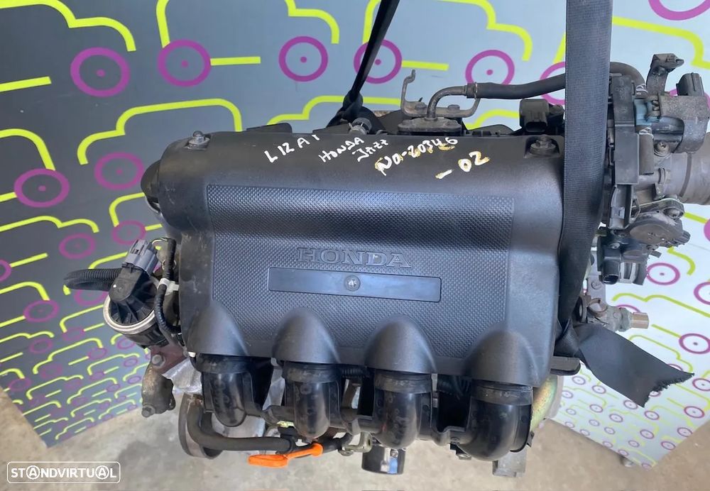 Motor HONDA JAZZ II (GD_, GE3, GE2) 1.2 i-DSI Ref - L12A1 NO. 20378 - 1