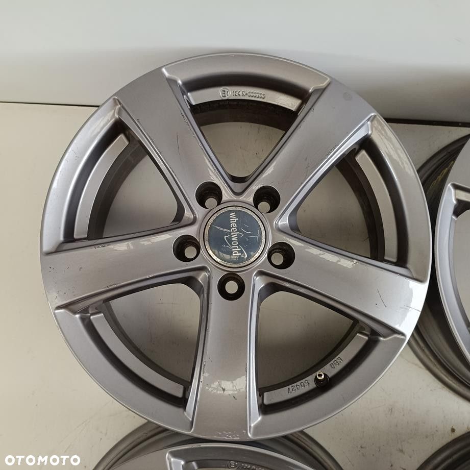 Alufelgi 5x112 16 VW Audi Skoda Seat 4szt (H756) - 5