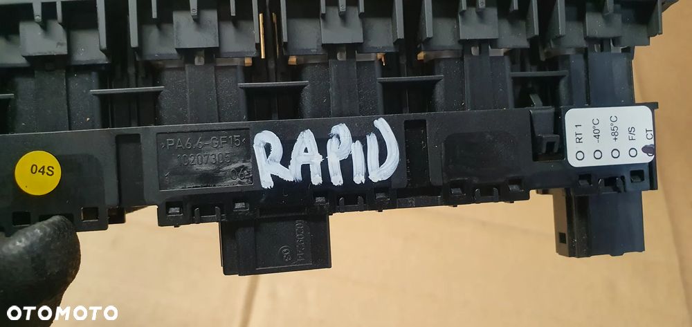 Przełączniki panel sterowania grzania foteli Skoda Rapid 5JA927132AH - 6