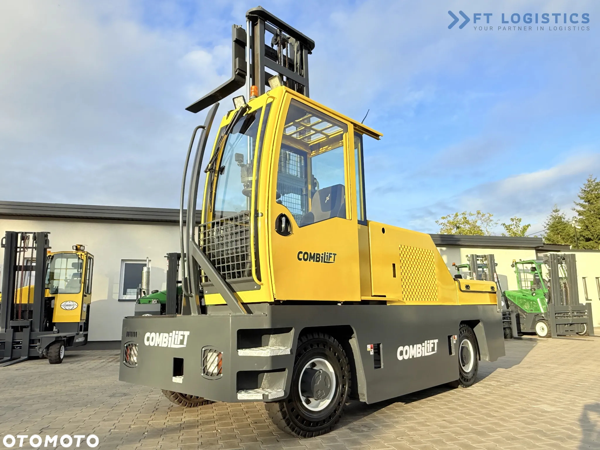 Combilift WÓZEK BOCZNY / C5000FSL / DIESEL / DUPLEX 4100MM /JEDYNE 2573 MOTOGODZIN / PEŁNA KABINA / STAN IDEALNY / NOWE OPONY / Szeroka oferta wózków czterokierunkowych i bocznych, dopasowanych do różnorodnych potrzeb i zastosowań - 37