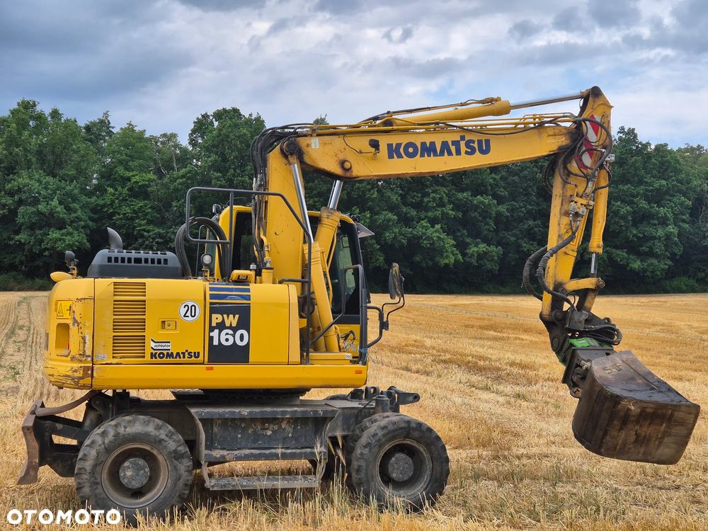 Komatsu pw 160-8,Rototilt z Niemiec,2017 Rok .tylko 6560 mth.148,140,180. - 2