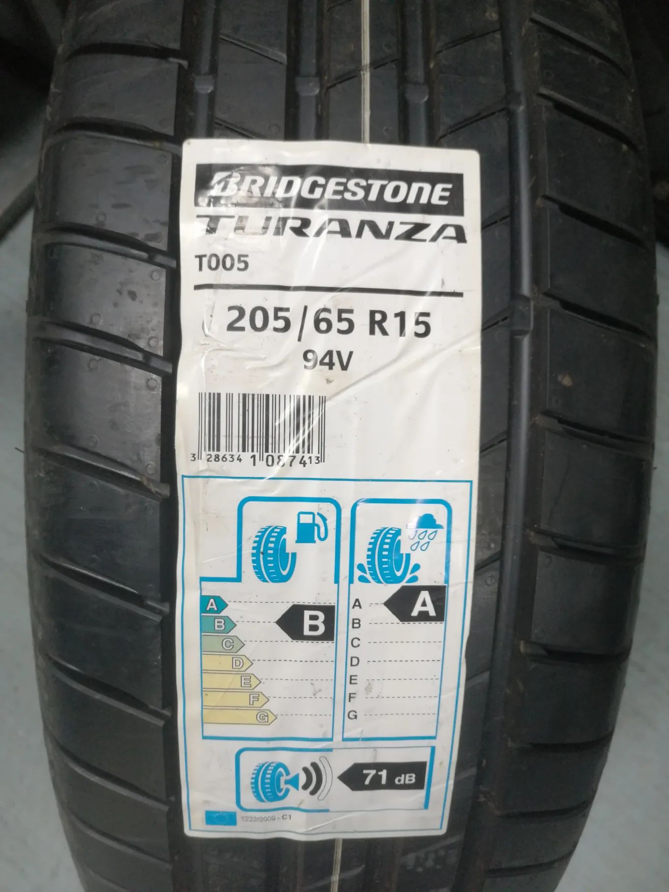 Anvelope noi vara 205/65 R15 Bridgestone T005 94V - 1