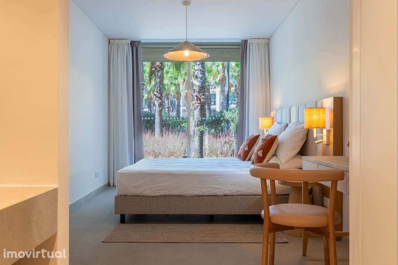 Apartamento T1+1 mobilado com jardim privativo, Herdade dos Salgados – - Grande imagem: 4/21