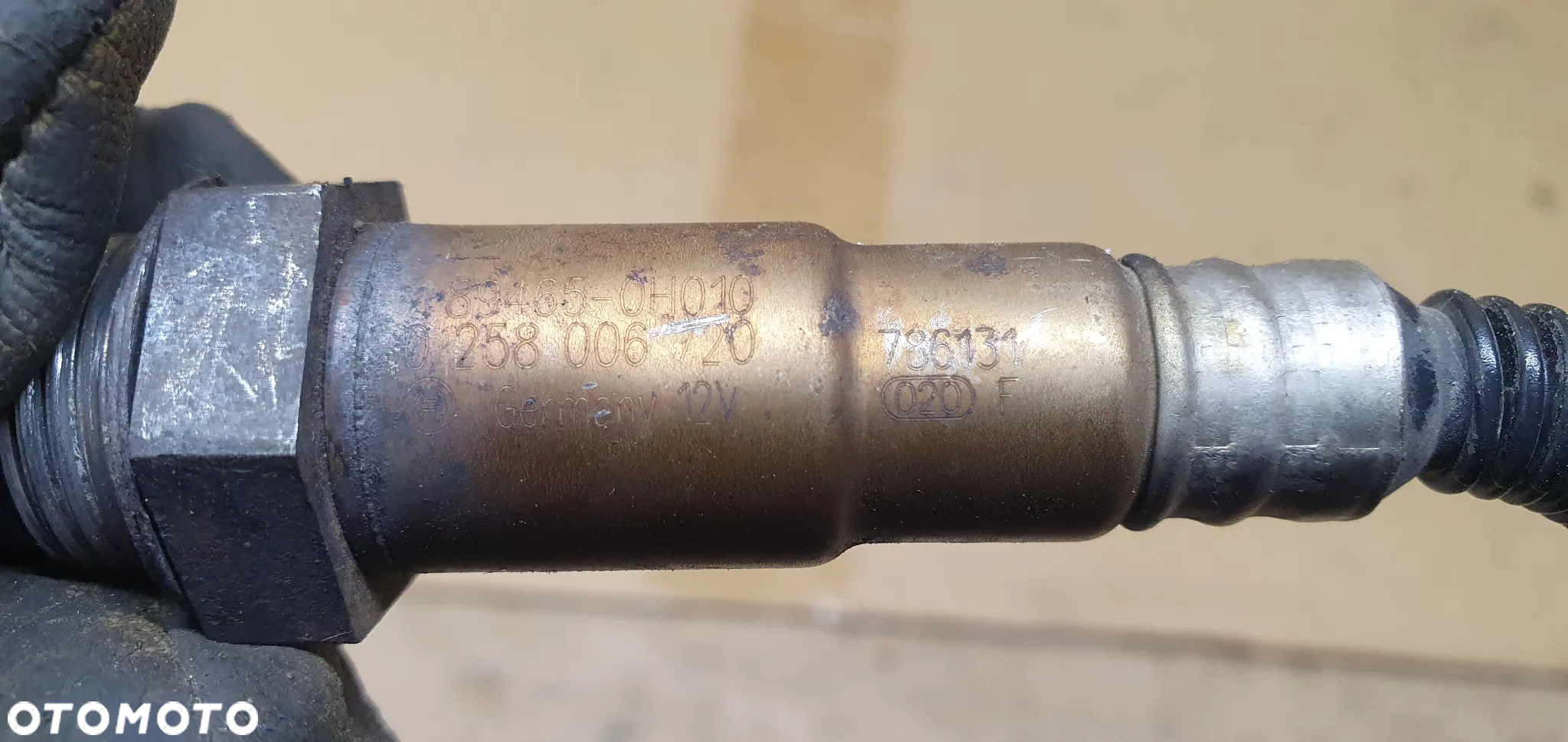 Sonda lambda czujnik Toyota Aygo 1.0 89465-0H010 0258006720 - 7