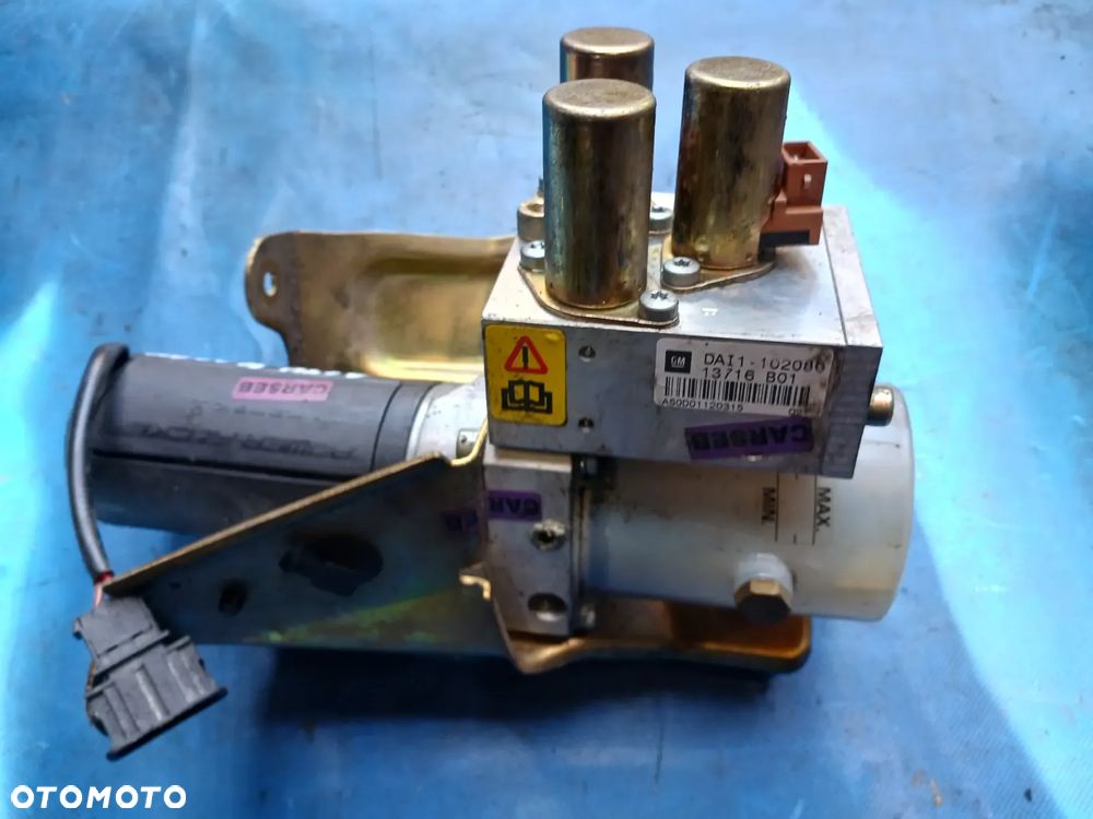 Opel Astra G Cabrio Bertone 00-05 Pompa hydrauliczna dachu składanego OE 1316B01/DAI - 102086 - 1