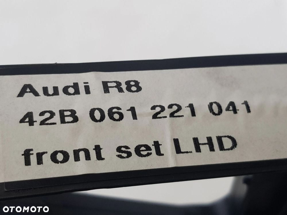 NOWE ORYGINALNE Dywaniki samochodowe gumowe Przód Audi R8 4S 42B061221041 - 6