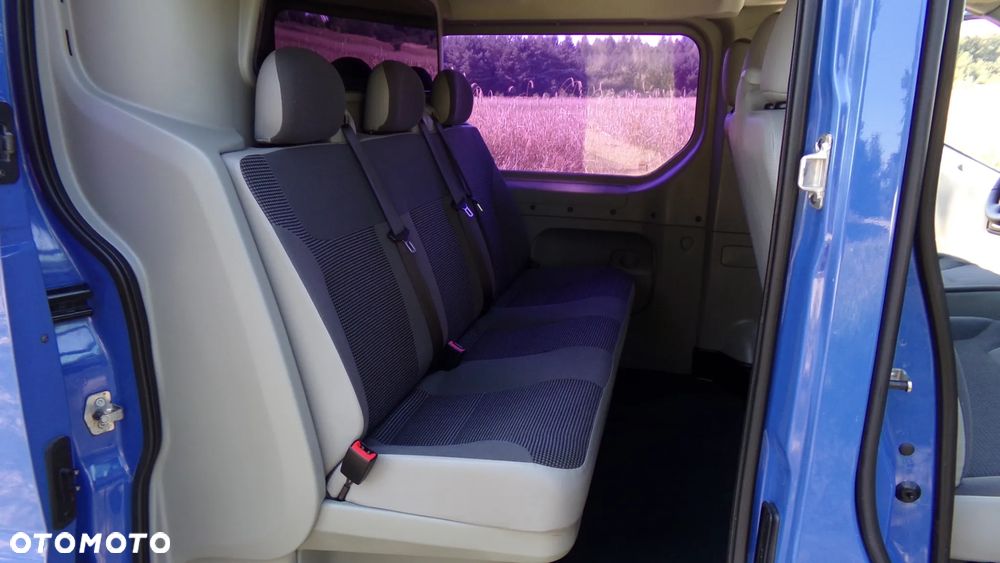 Opel VIVARO 2.0 115KM * LONG * KLIMA * BRYGADÓWKA 6 OSÓB ! SERWIS ! - 19