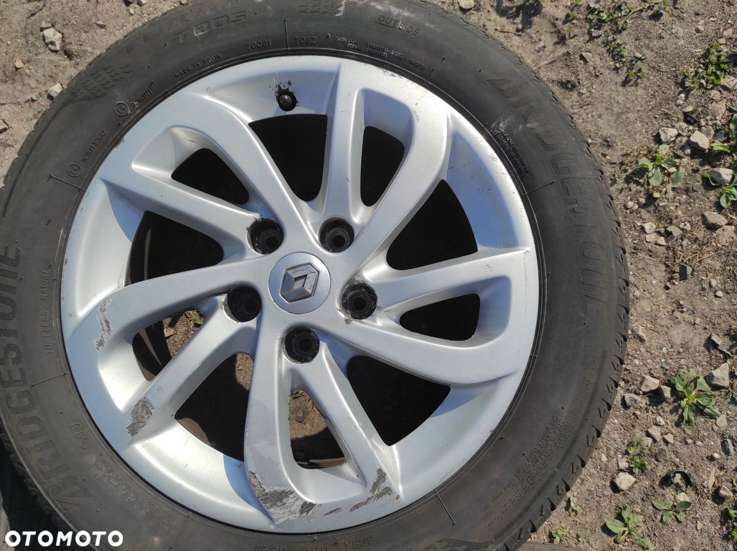 RENAULT 403000787R KOŁA FELGI ALUMINIOWE 16 6.5J 5x114,3 ET47 205/55 R16 - 4