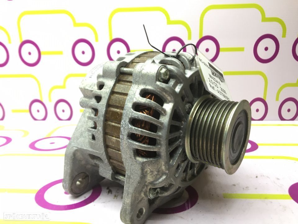 Alternador Mazda 6 2.0Di 143Cv de 2006 - Ref : A3TB6581 - NO50054 - 1