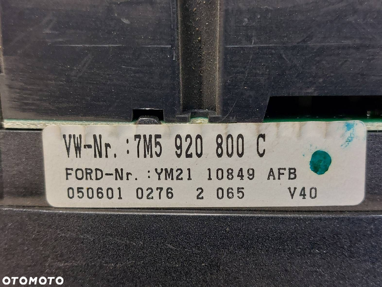 LICZNIK ZEGARY FORD GALAXY MK1 LIFT 2.0 8V 7M5920800C - 3