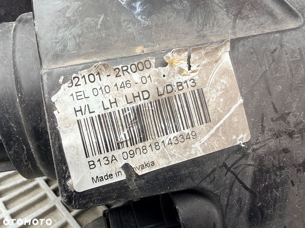 Lampa przednia HYUNDAI i30 I CIEMNE KOMPLET EUROPA ORYGINALNE - 7