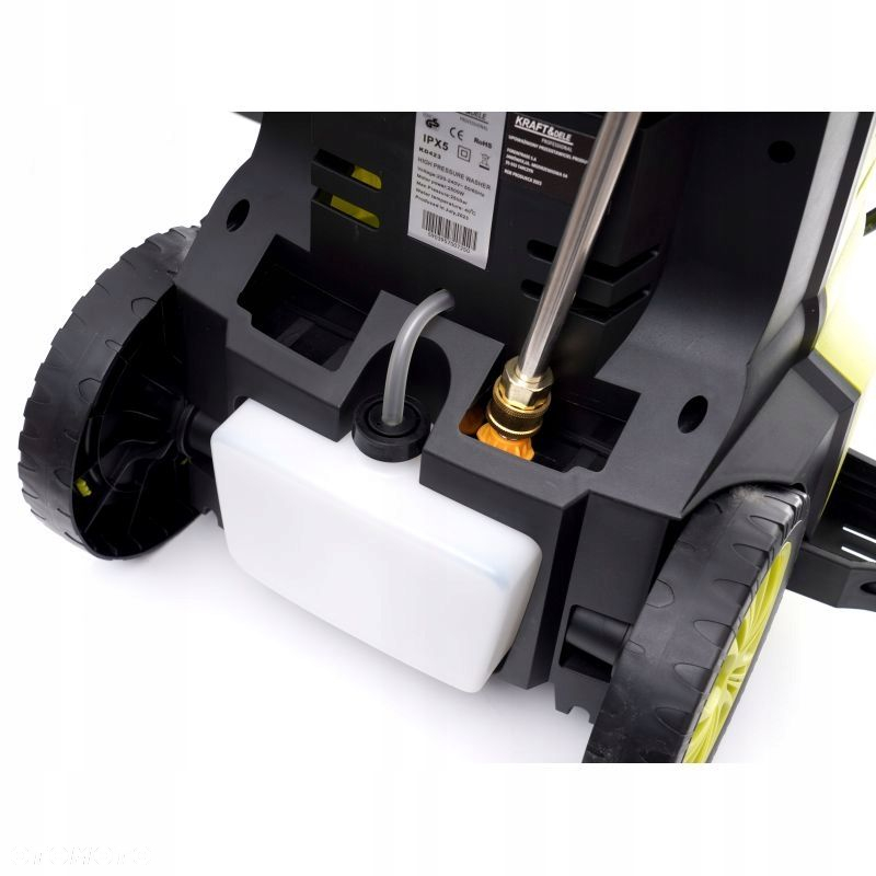 MYJKA WYSOKOCIŚNIENIOWA ELEKTRYCZNA ZESTAW 250bar 2500W KraftDele KD423 - 9